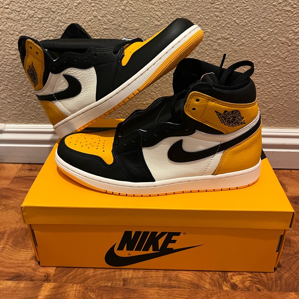 Jordan 1 High OG - Yellow Toe Sz 10.5
